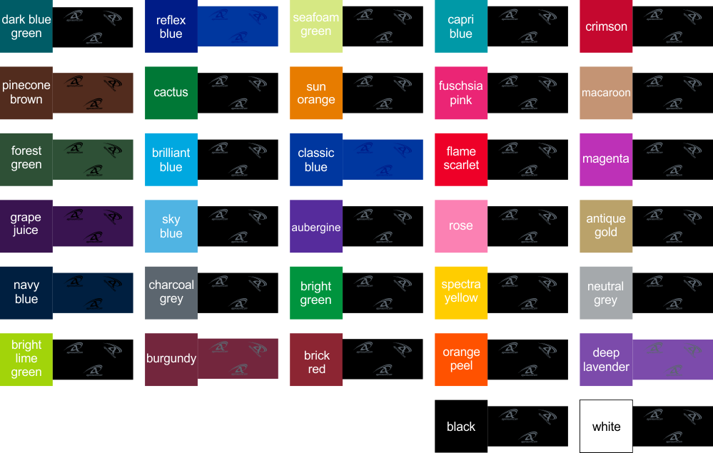 Colour Linbins Lining colors vs standard colors